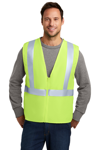 CornerStone®  Adult Unisex ANSI 107 Class 2 Safety Vest